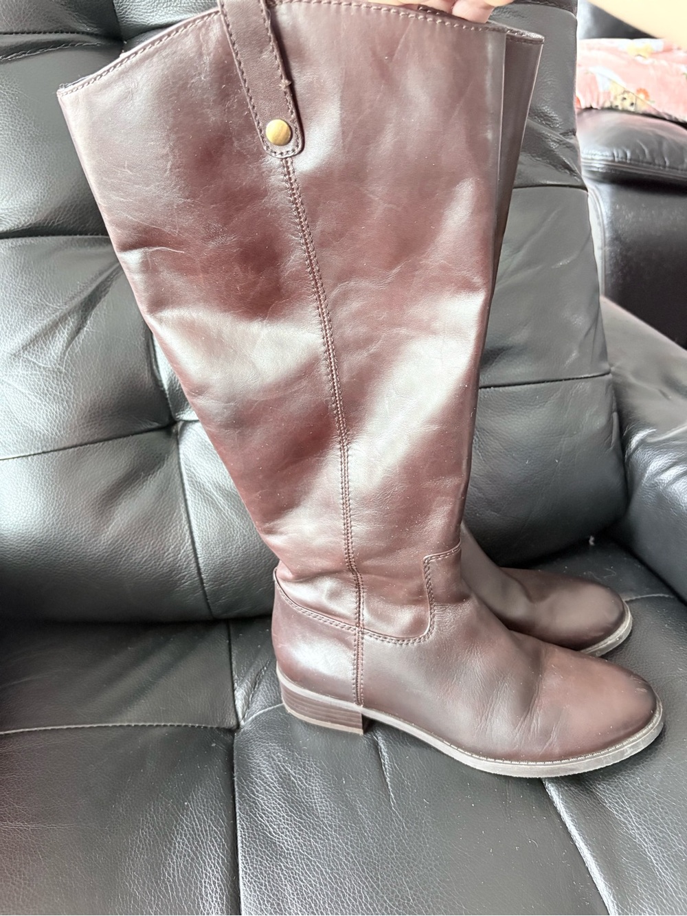 INC International Concepts Women's Boots - Dark Brown 9M wide calf
